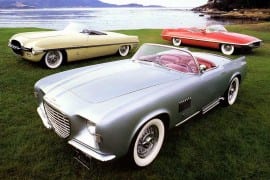 Dodge Firearrow 1954,  Chrysler Falcon 1954, Chrysler Diablo 1957