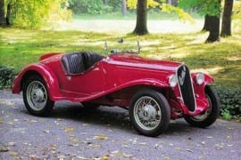 Ghia - Fiat 508S Balilla Spider 1933