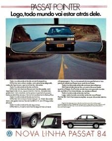 VW Passat 1984 GTS Pointer