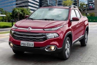 Com quase 70%, a Fiat Toro é por larga margem o modelo mas votado da Eleição