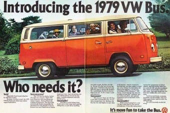 Nos EUA, a VW a chamava simplesmente de Bus, Truck ou Station Wagon