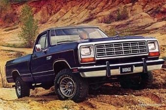 O nome Ram apareceu em picapes da Dodge em 1981; levaria 23 anos para sua importação oficial
