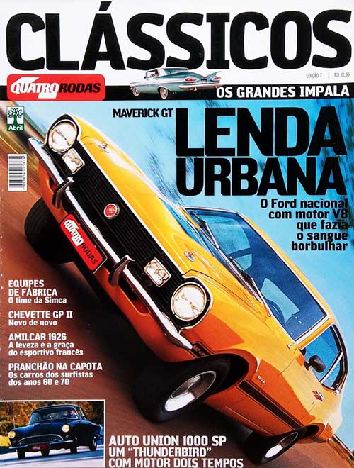 Ford Maverick Revistas Com O Esportivo Gt V E Outras Vers Es Auto