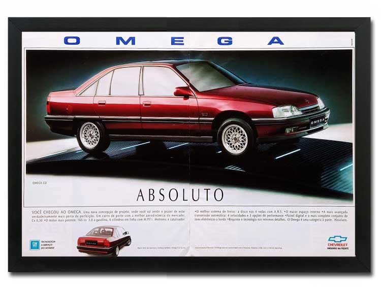 Chevrolet Omega: quadros com CD, Suprema, V6 e até Lotus