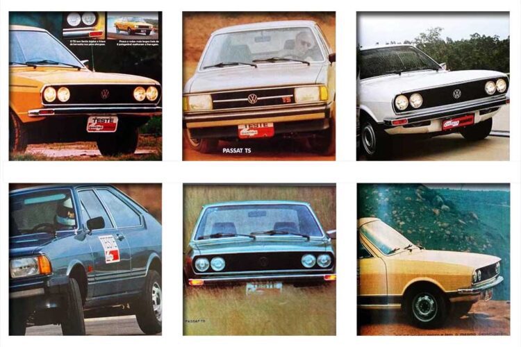 TS: revistas com o VW Passat esportivo dos anos 70 e 80