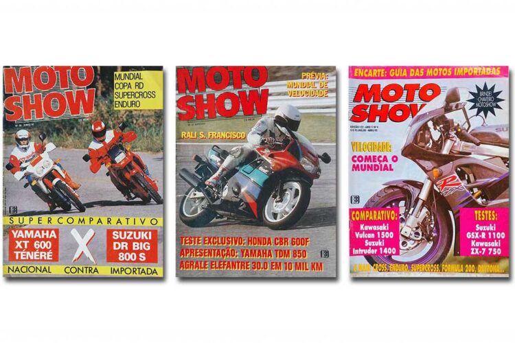Revista Moto Show: as motos que marcaram os anos 80 e 90